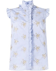 Блузка с цветочным принтом Erdem