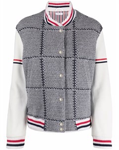 Бомбер тонкой вязки Thom browne