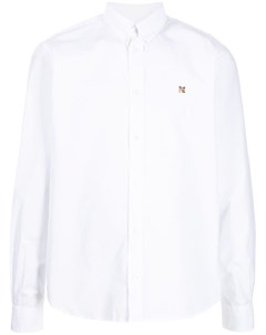 Рубашка поло с вышитым логотипом Maison kitsuné