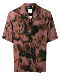Рубашка с короткими рукавами и абстрактным принтом Paul smith