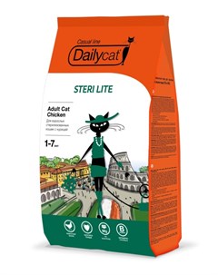 Сухой корм для кошек Casual Line Adult Steri Lite для стерилизованных с курицей 3 кг Dailycat