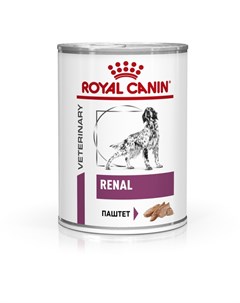 Консервы Renal для собак при хронической почечной недостаточности 410 г Royal canin