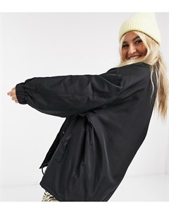 Черная спортивная куртка в стиле oversized Unisex Collusion