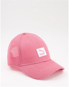 Розовая кепка из сетки с логотипом Puma