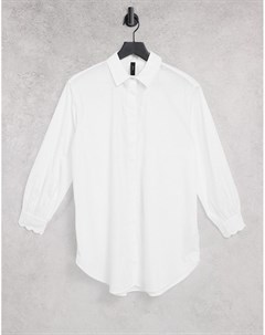 Белая рубашка с длинными рукавами Y.a.s