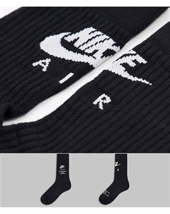 Набор из 2 пар черных носков для кроссовок Air Nike