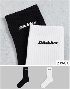 Набор из 2 пар носков черного и белого цвета New Carlyss Dickies