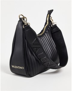 Черная плиссированная сумка мини Abete Valentino bags
