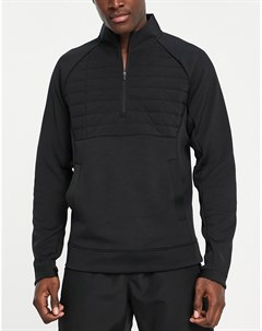 Черная куртка на молнии 1 4 Frostguard Adidas golf