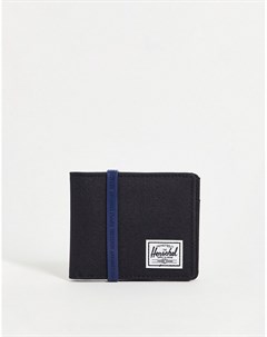 Черный бумажник с логотипом Herschel Herschel supply co