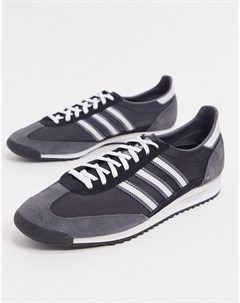 Черные кроссовки SL 72 Adidas originals