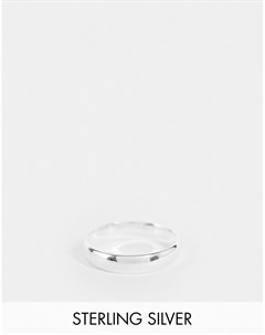Кольцо из стерлингового серебра на мизинец Asos design