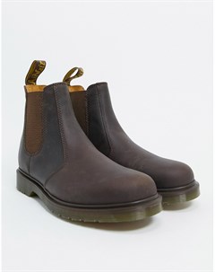 Коричневые ботинки челси Dr Martens 2976 Dr. martens