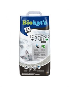 Комкующийся наполнитель Diamond Care Classic с активированным углем 8 л Biokat's