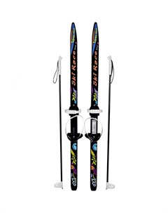 Лыжи подростковые GAIM Ski Race палки стеклопластик 120 95 см ТМ Олимпик
