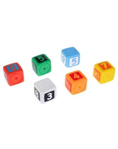 Кубики для ванны Цифры ПВХ ТМ Играем вместе
