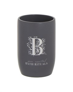 Стакан для зубных щеток Bath Rituals серый D'casa