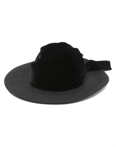 Бархатная шляпа Emporio armani