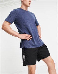 Черные шорты для бега с логотипом adidas Running Adidas performance