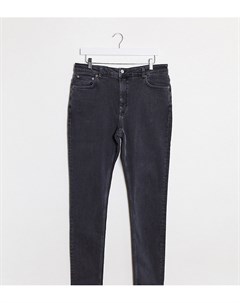 Черные джинсы скинни из органического хлопка Weekday