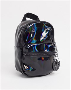 Черный маленький рюкзак с надписью Stripe Adidas originals