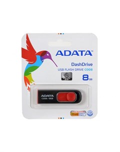 Флешка USB 8Gb C008 AC008 8G RKD красный Adata