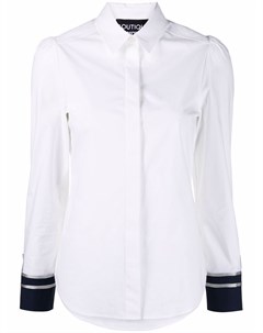 Рубашка с контрастными манжетами Boutique moschino