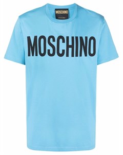 Футболка с логотипом Moschino