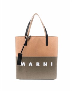 Сумка тоут в стиле колор блок Marni