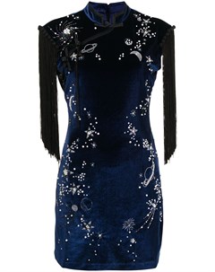 Платье Starry Night с бахромой Lisa von tang