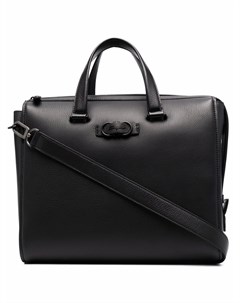 Портфель с верхними ручками и логотипом Salvatore ferragamo