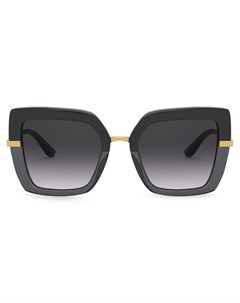 Солнцезащитные очки в массивной квадратной оправе Dolce & gabbana eyewear