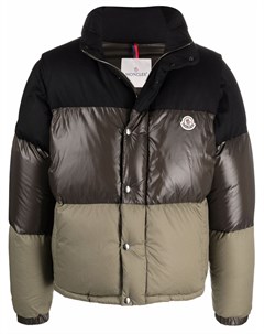 Полосатый пуховик Aveillan Moncler