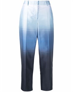 Прямые брюки с эффектом омбре Boutique moschino