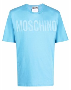 Футболка с логотипом Moschino