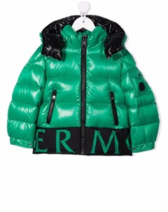 Пуховик с логотипом Moncler enfant