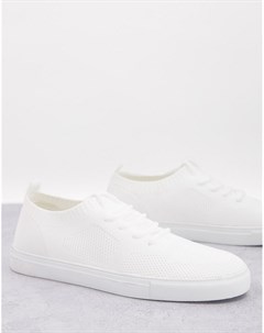 Белые кроссовки Asos design