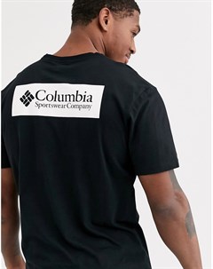Черная футболка North Cascades Columbia