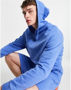Oversized худи винтажного выбеленного голубого цвета из органического хлопка от комплекта Asos design