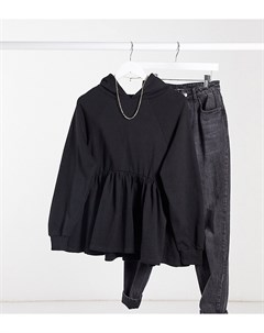 Худи черного цвета ASOS DESIGN Maternity Asos maternity