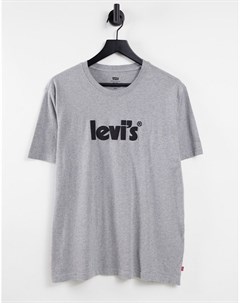 Серая футболка с логотипом Levi's®