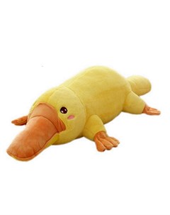 Мягкая игрушка Утконос 45 см цвет желтый Super01