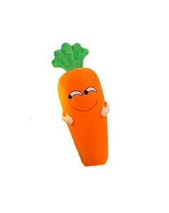 Мягкая игрушка Морковь 75 см цвет оранжевый Super01