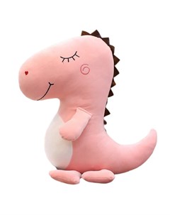 Мягкая игрушка Динозавр Динозавр 80 см цвет розовый Super01