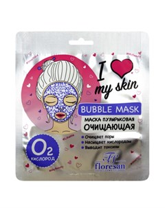 Пузырьковая маска Очищающая 36 г Floresan