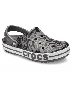 Сабо Bayaband Seasonal Printed Clog Slate Grey Black Crocs