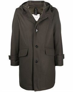 Шерстяное однобортное пальто Kirkton Mackintosh