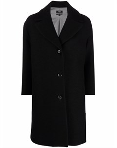 Однобортное пальто с широким воротником A.p.c.
