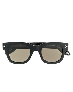 Затемненные солнцезащитные очки в квадратной оправе Givenchy eyewear
