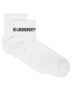 Носки вязки интарсия с логотипом Burberry